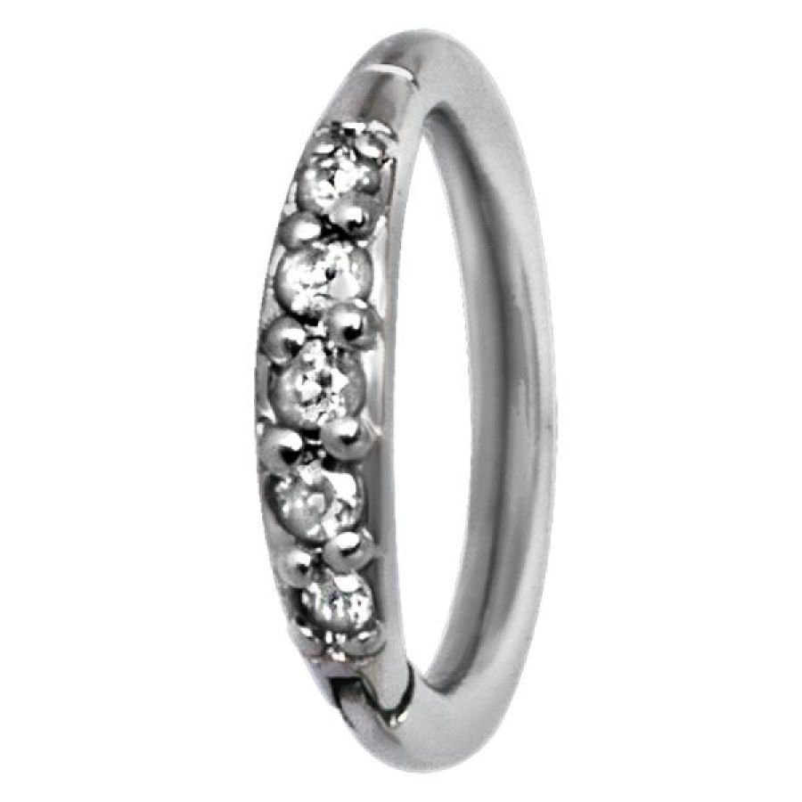 PAVE SETTING CRYSTALS TOP