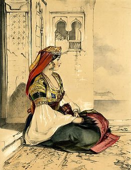 640px-Jewish_woman_of_Gibraltar_in_fiesta_dress_(BM_1948,0410.134) 1835.jpg