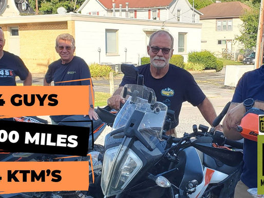 4 Guys, 4000 Miles, 4 KTM's: A Trip to the Mid-Atlantic BDR.