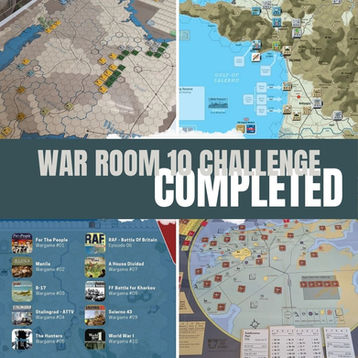 My 10 Games from the War Room 10 Challenge: A Complete Review