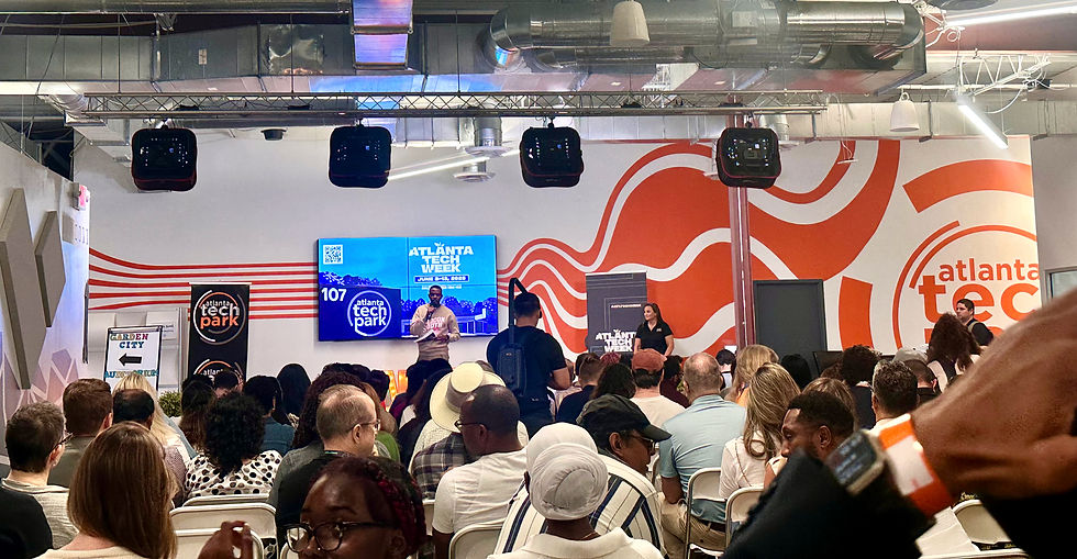 Day 1 of Atlanta Tech Week at Atlanta Technology Park.