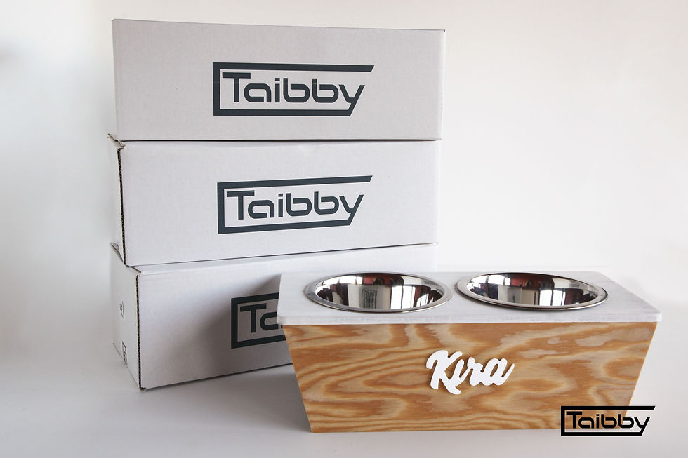 Thumbnail: Raised Bowl Holder for Small / Medium Dogs Ø16cm