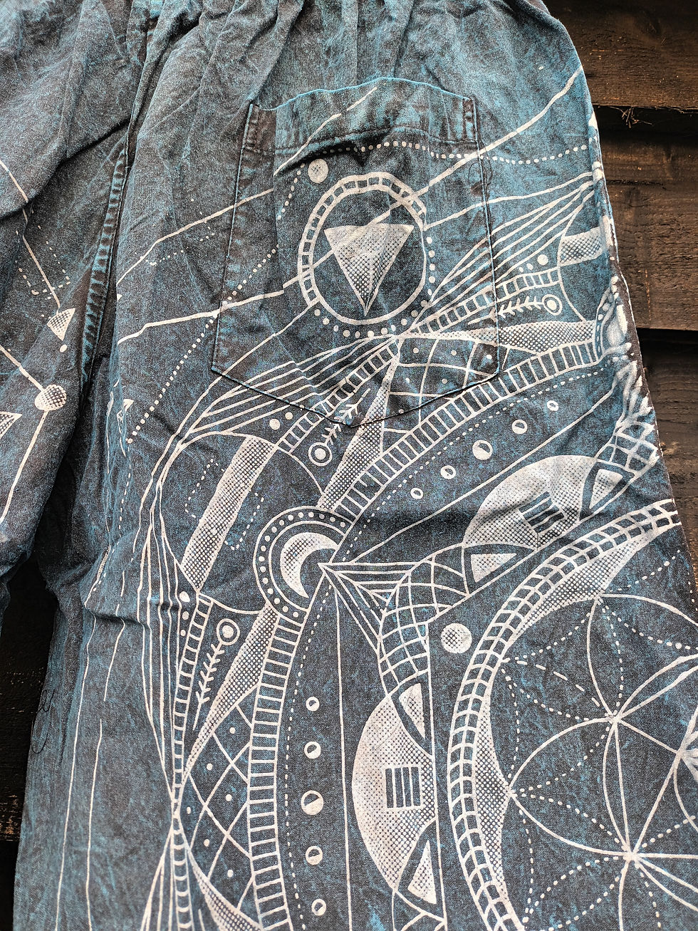 Thumbnail: Unisex Sacred Geometry Pants