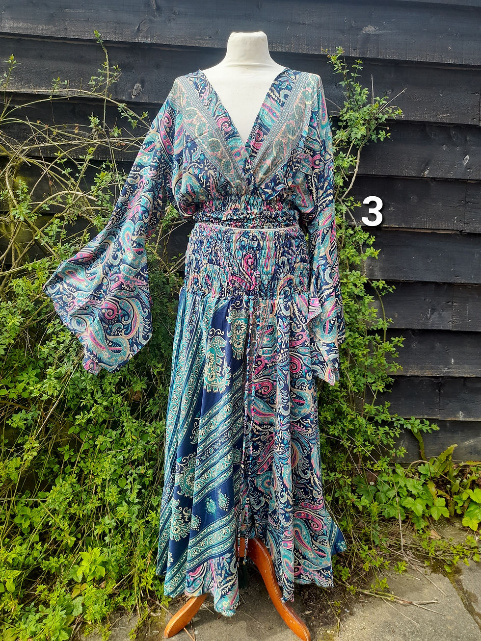 Thumbnail: Silk shrug and trouser set