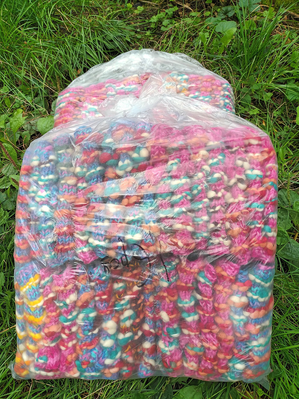 Thumbnail: Fleece lined wrist warmers - 16 pack