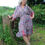 Thumbnail: Short kimono sleeve dress front view