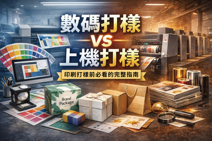 數碼打樣和上機打樣有什麼差別?印刷打樣前一定要懂的完整指南