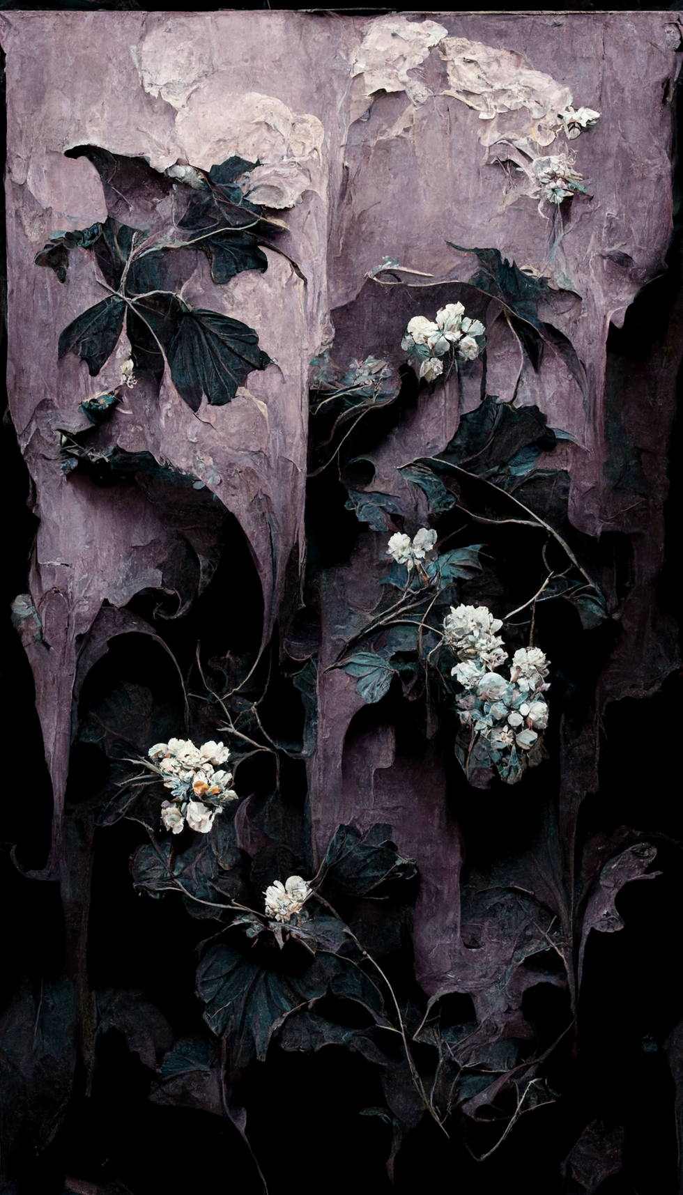 SlowKittens_antique_dark_gnarly_blackwood_panel_of_delicate_scu_17c9b7e1-8dea-45dc-8f54-0e1ca043c25a