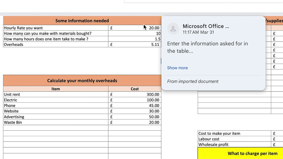 Thumbnail: Pricing Calculator