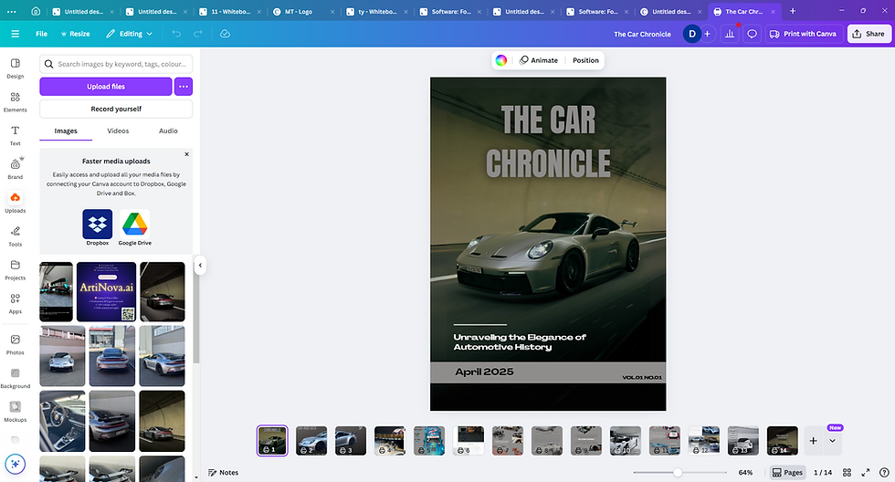 Coursework Development - Layout Design