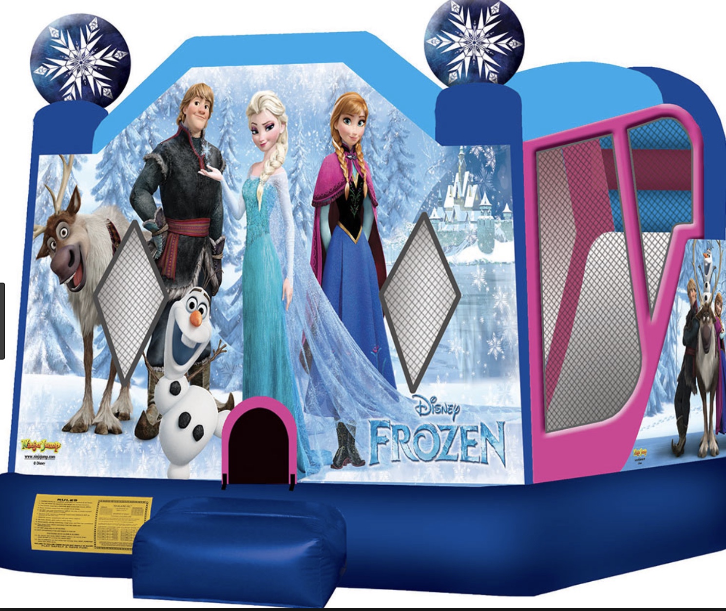 Frozen Combo Bounce House