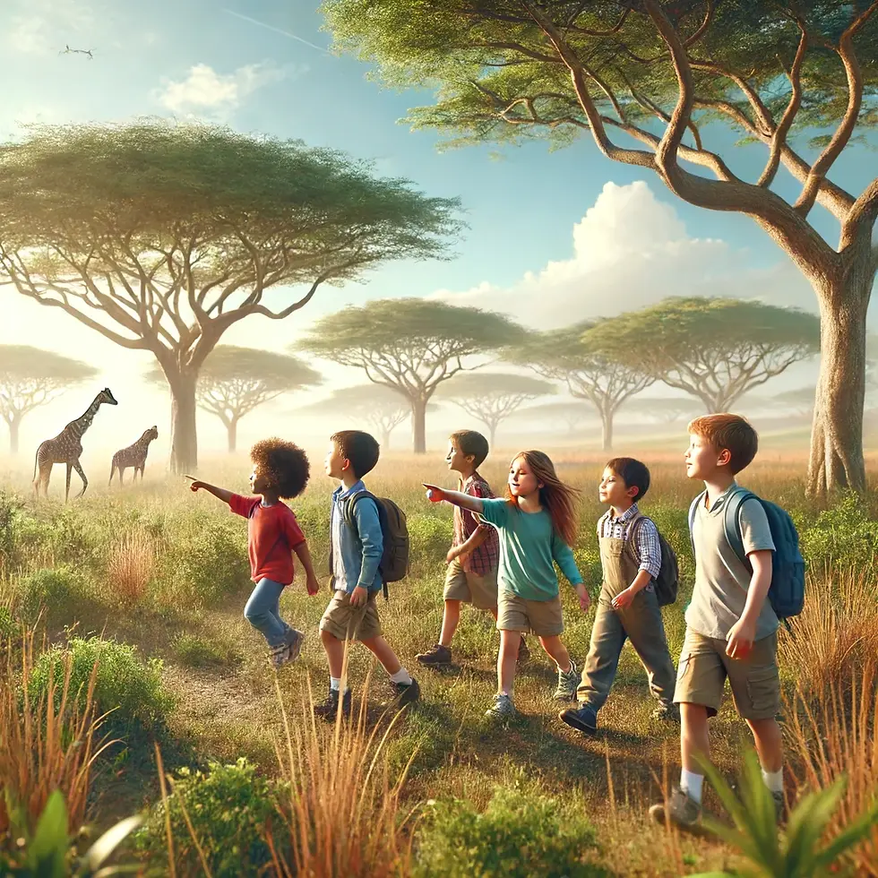 bambini espolaratori