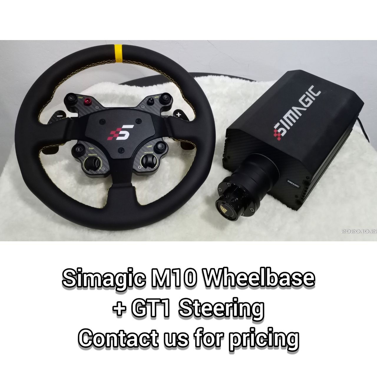GT1 STERING + SIMAGIC WHEELBASE