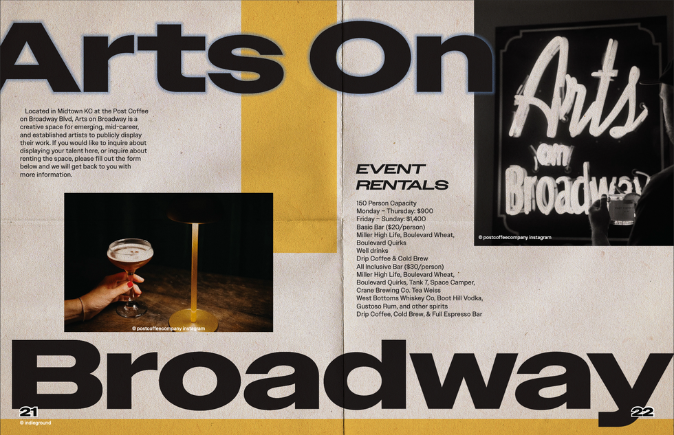Arts on Broadway Spread