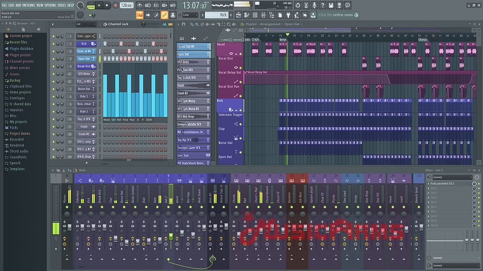 FL STUDIO ARAYÜZÜ