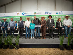 Fortalece Gobernador al campo queretano con una bolsa superior a los 100 mdp