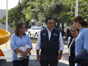 Entrega Nava obras de mantenimiento y rehabilitación en la colonia Del Valle
