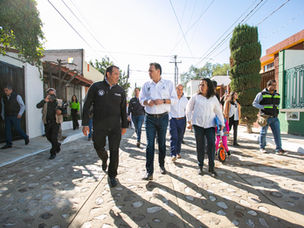 Entrega Gobernador obra social por 29.2 mdp en calles de SJR