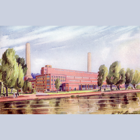 Kingston Power Station by Stephen Fielding