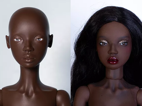 Dorothy and Fei Fei makeup
