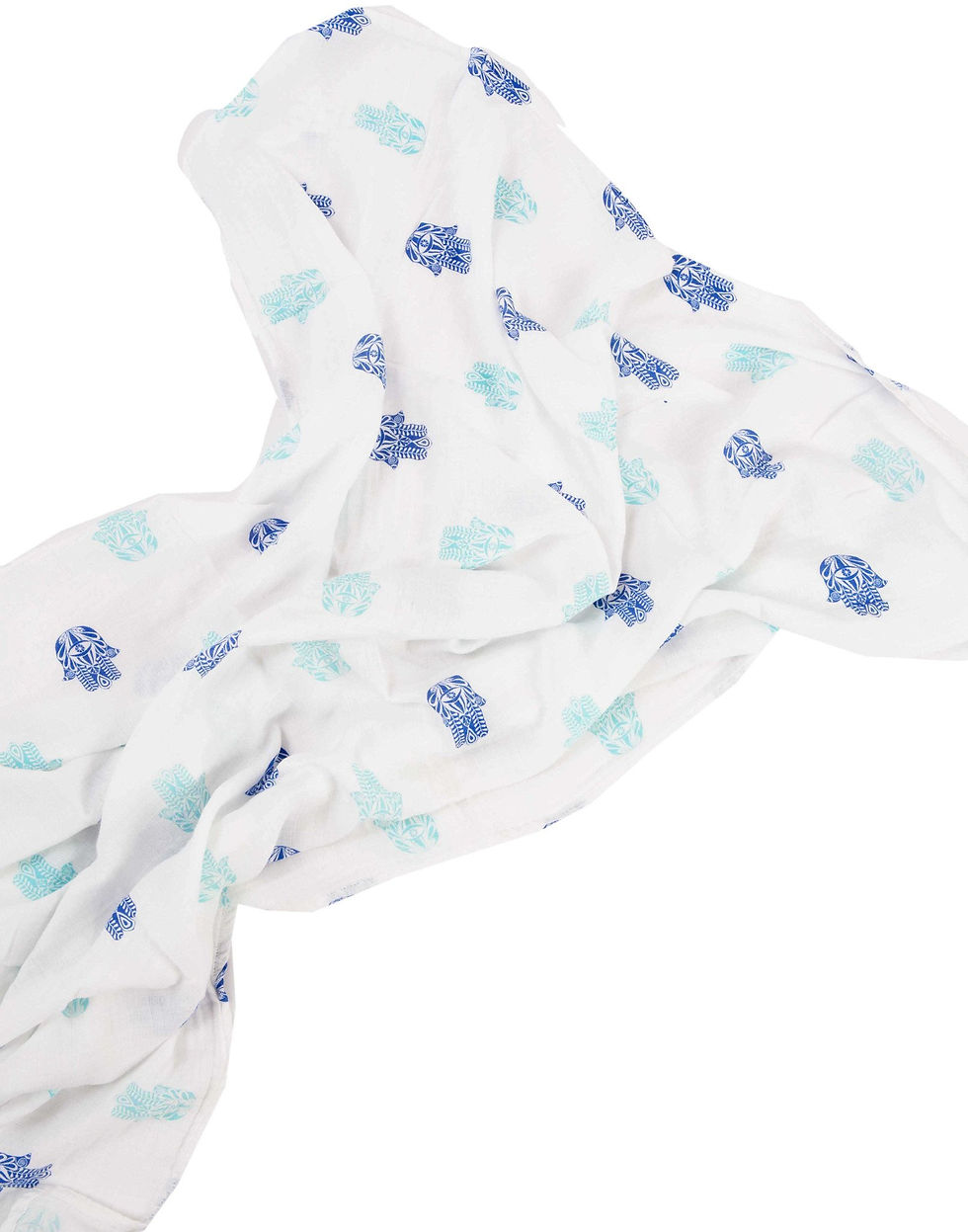 Thumbnail: Malabar Baby Organic Swaddle - Hamsa