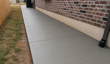 concrete sidewalk