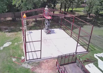 shed concrete slab