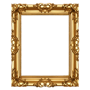 Vintage Gold Frame (29).png