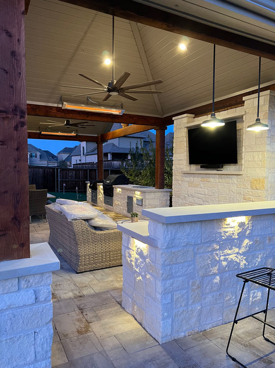 water feature installation