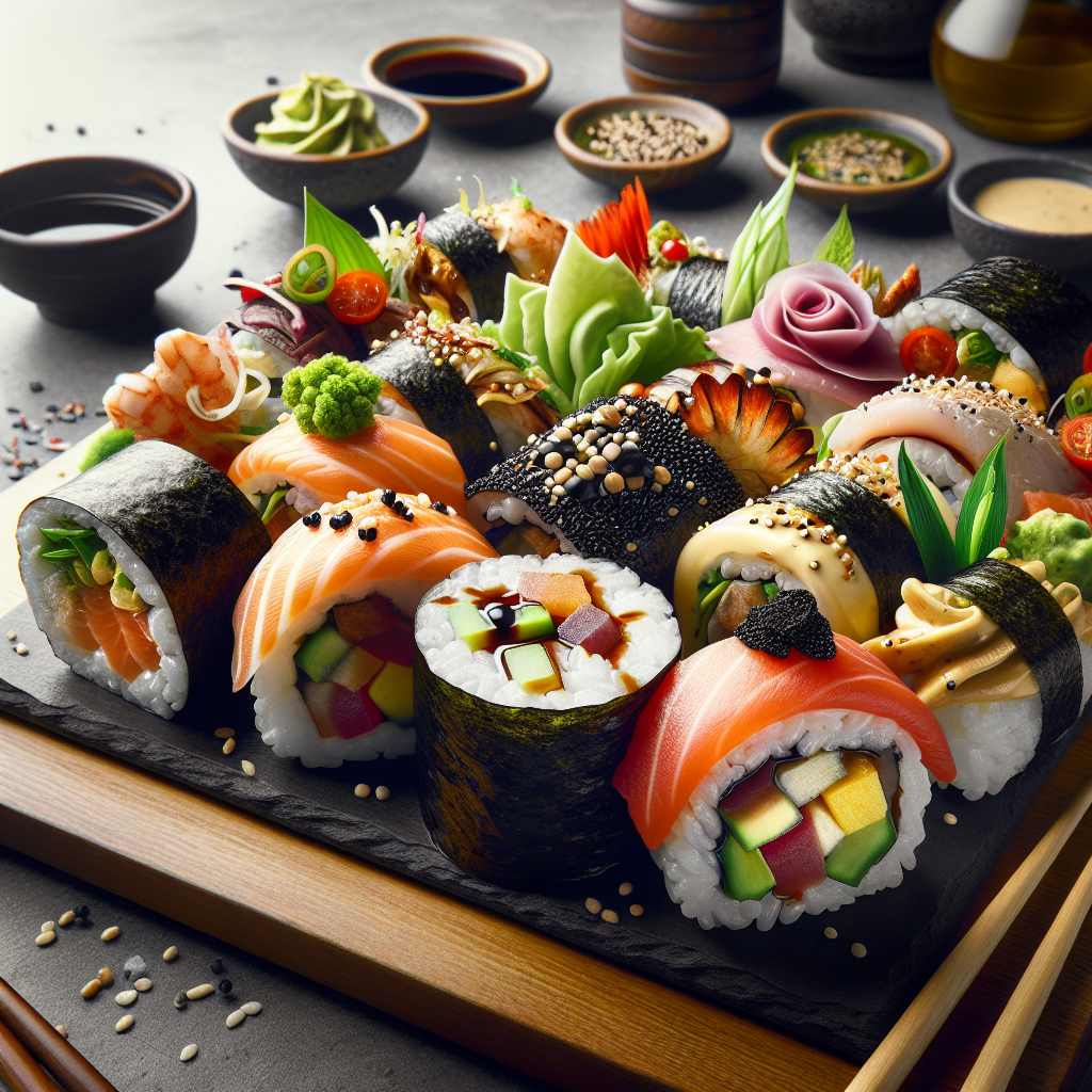 Sushi Fusion Plating