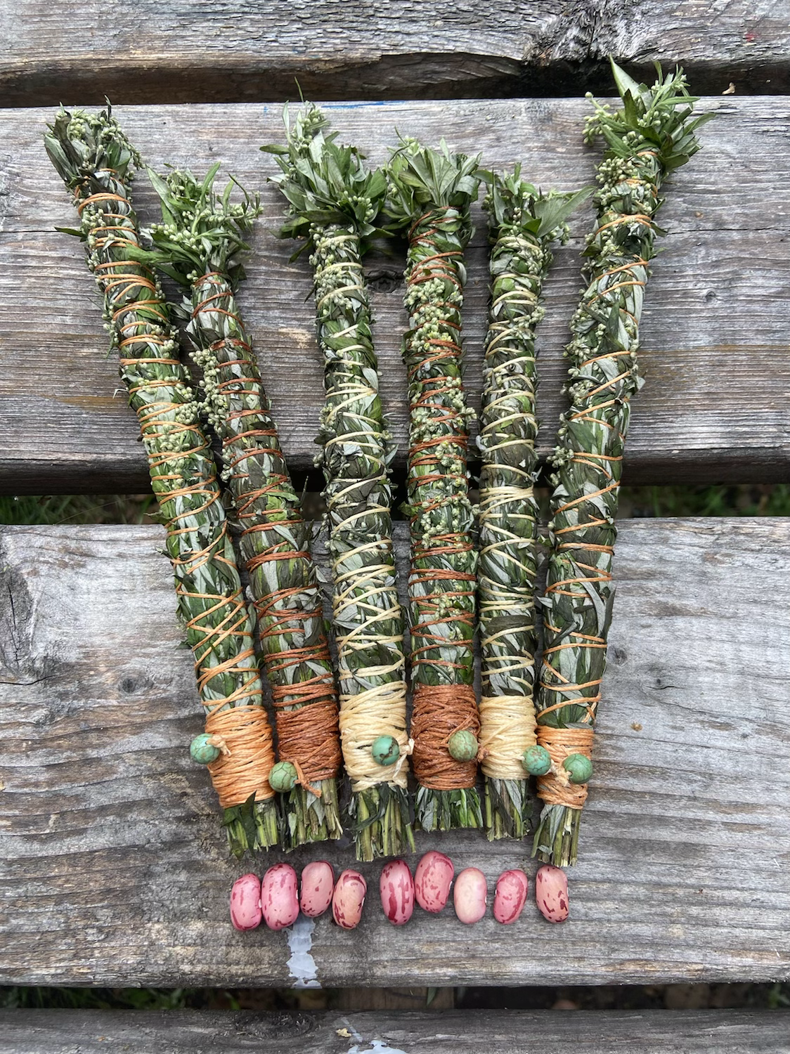 Mugwort Blessing Wands