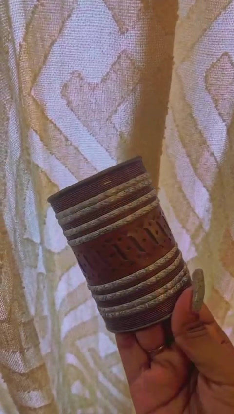 Thumbnail: Vintage Handmade Brass Cuff