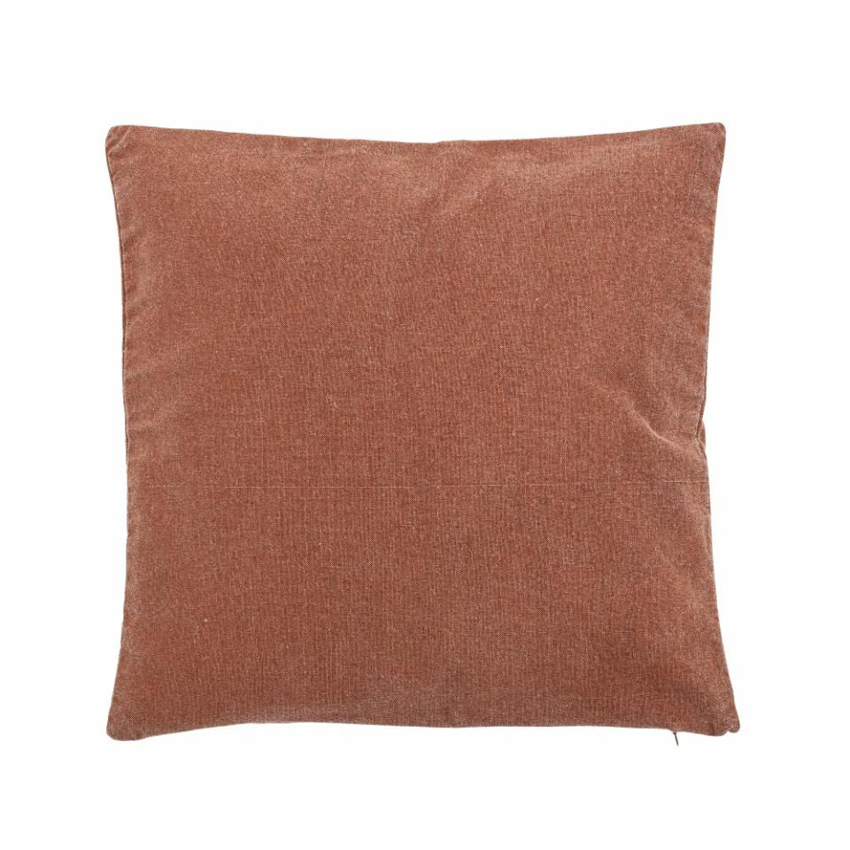 Thumbnail: Cowes Cushion, Brown, Cotton OEKO-TEX®