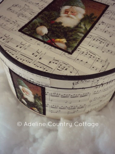 Green Santa Gift Box