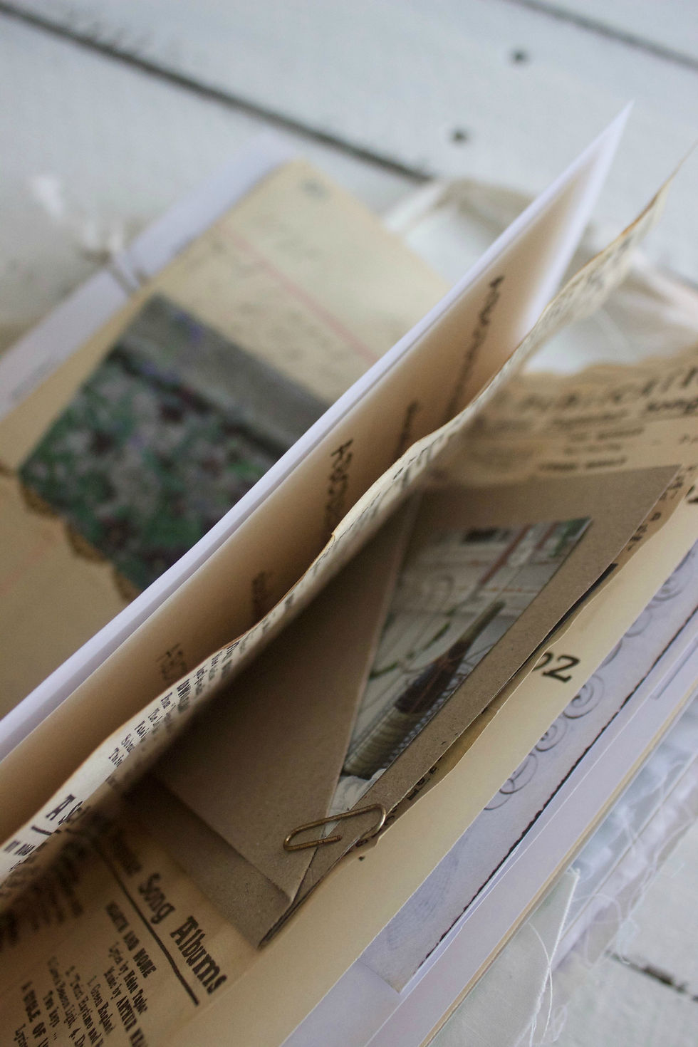 Thumbnail: Jeanned'Arc Mood Junk Journal "Sun 'n' Bird"