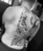 Hiku @ Mana'o Tattoo Studio Tahiti