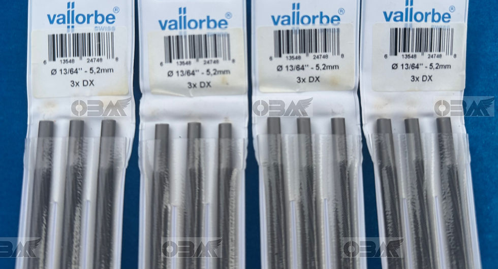 Thumbnail: Box of 12 VALLORBE 13/64 or 5.2mm Chainsaw Files (one dozen)... CHEAPEST IN AUS!