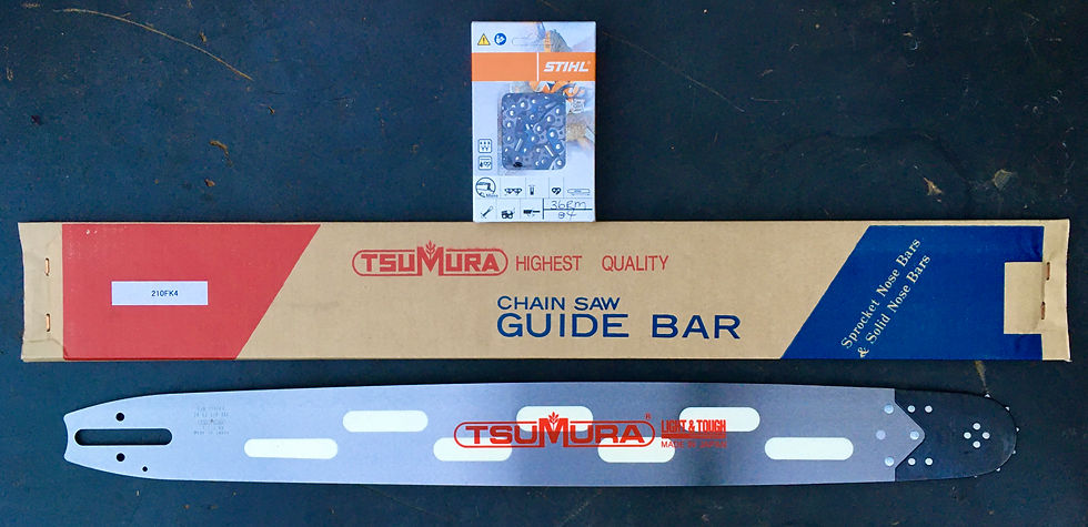 TSUMURA 25 inch LW Bar + 36RM84 STIHL Chain COMBO (Great Value) 210FK4+36RM84