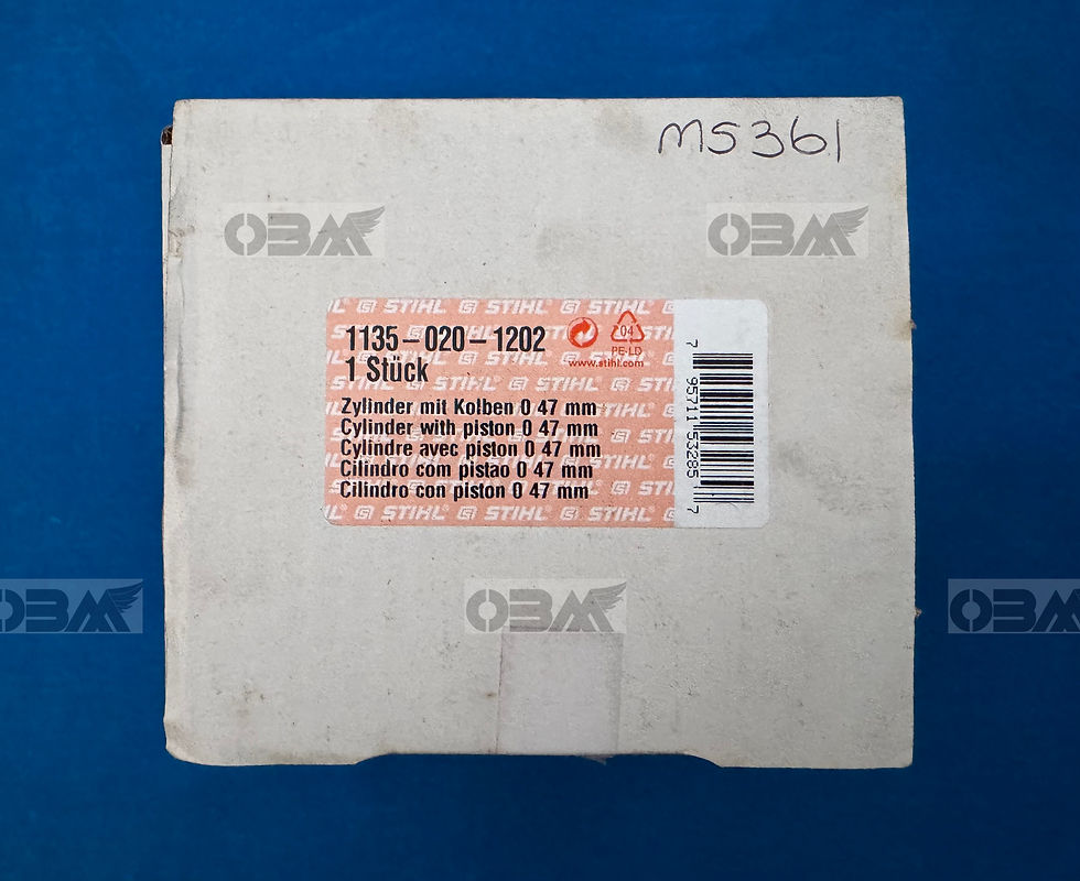 Thumbnail: STIHL Genuine MS361 Cylinder Assembly (47mm Bore)  # 1135 020 1202