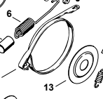 Thumbnail: STIHL Genuine 034 036 MS290 310 390  Brake Band  # 1125 160 5400