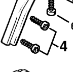 Thumbnail: STIHL Genuine P6 x 21.5mm Screws x 2  (used on Front Handles)  # 9074 478 4475