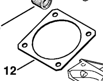 Thumbnail: STIHL Genuine 088, MS880 Cylinder Gasket. # 1124 029 2310