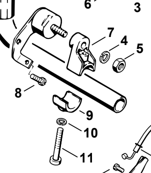 Thumbnail: STIHL Genuine 070AV 090AV M6 X 40mm Lower C Cup Slotted Screw  # 9042 216 1400