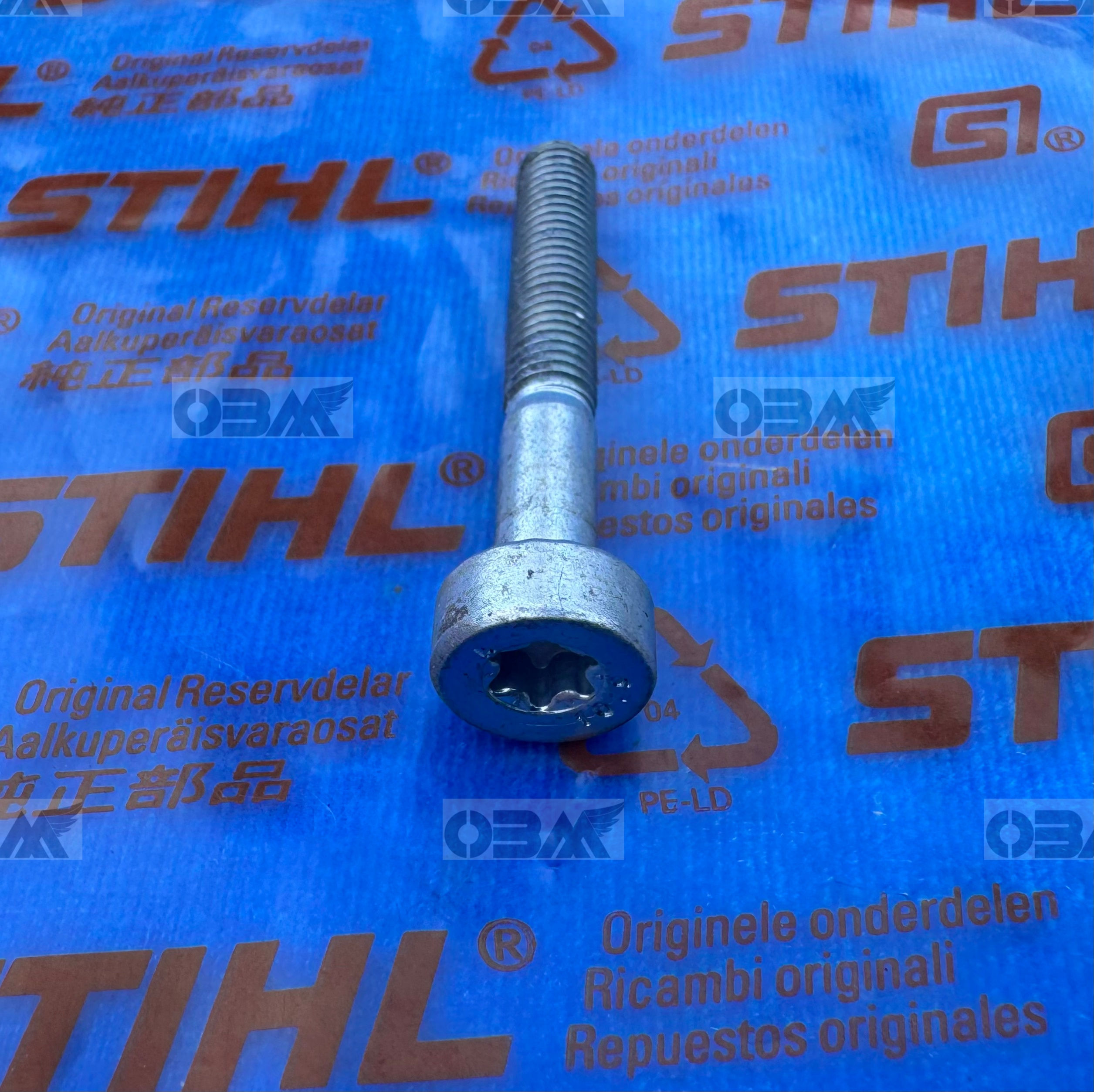 STIHL  M5 x 35mm Spline Screw fits many Chain Brake Actuators LH  #9022 341 1080