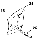 Thumbnail: STIHL Genuine 050, 051, 075, 076 Inner Guide Plate # 1111 664 1000
