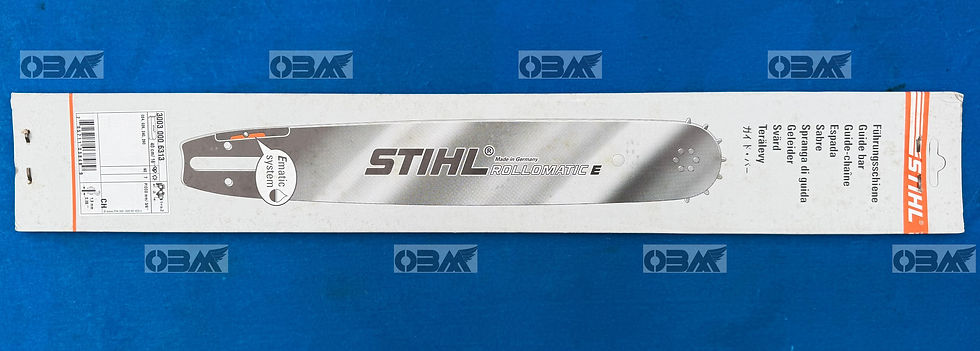 Thumbnail: STIHL 16 inch 3/8P x .050 Rollomatic E Medium Mount Chainsaw Bar # 3003 000 6313