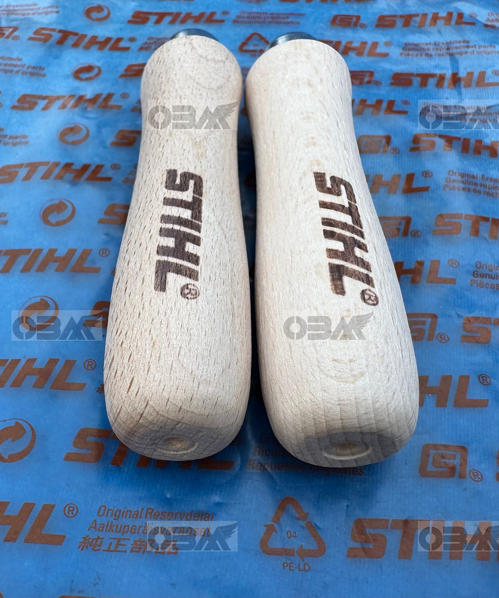 Thumbnail: STIHL Genuine 2 PAK File Handles (2) for chainsaw / raker files  # 0811 490 7860