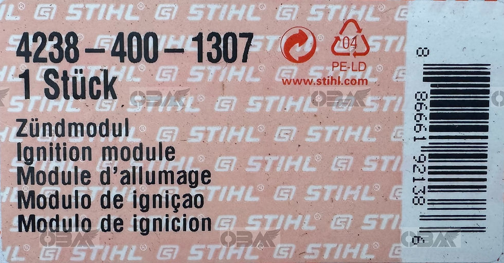 Thumbnail: STIHL Genuine TS410 TS420 Ignition Coil  # 4238 400 1307