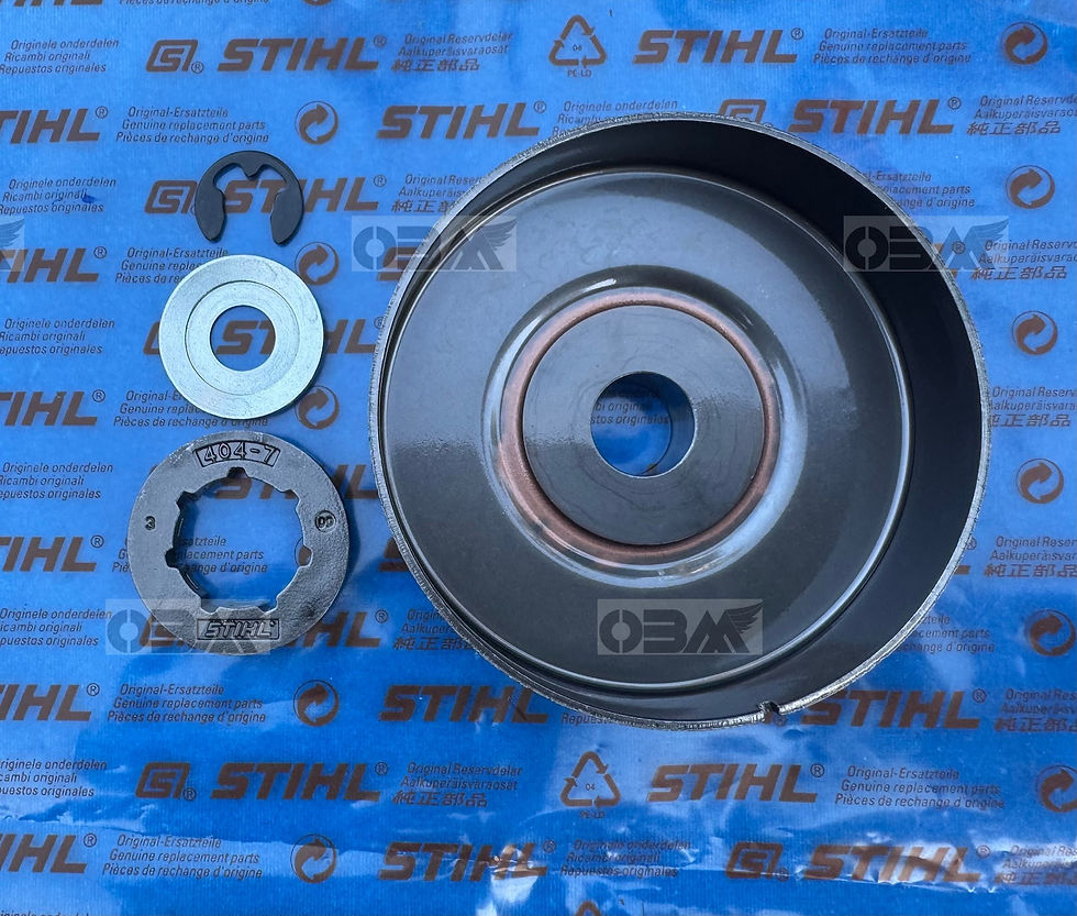 Thumbnail: STIHL Genuine 084 088 MS780 880 881  .404" x 7T Clutch Drum Assy # 1124 007 2500