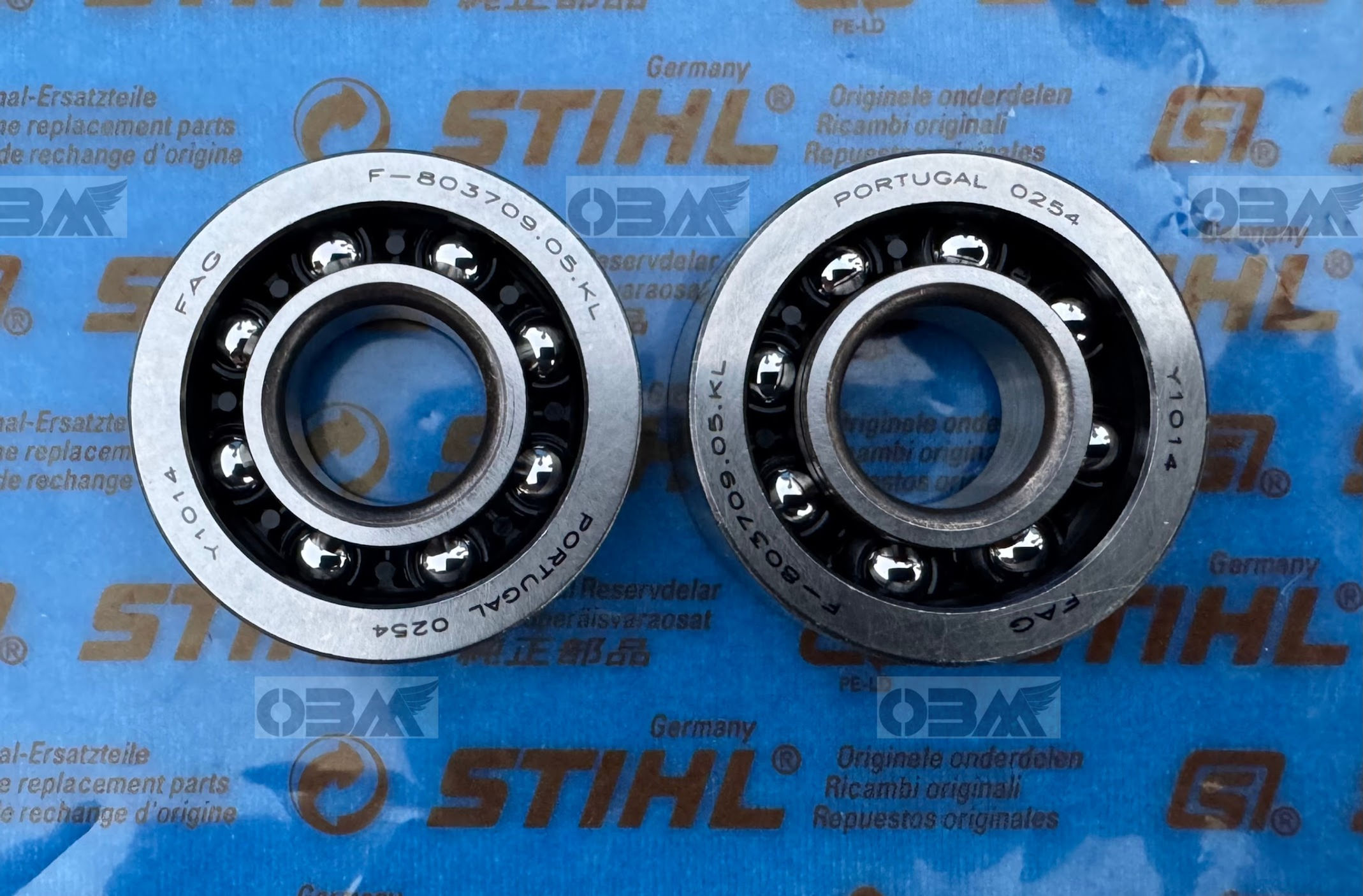 STIHL Genuine  MS271 MS291 MS311 Case / Crankshaft Bearings (2) f# 9523 003 4304